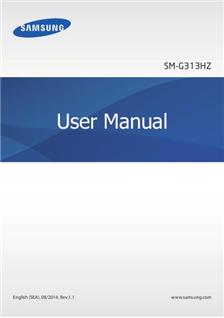 Samsung V7 manual. Camera Instructions.